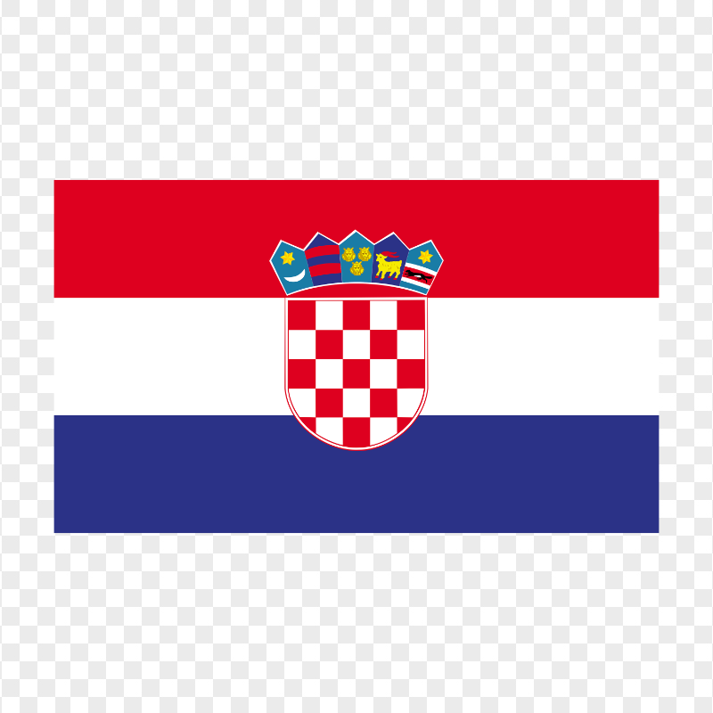 HD Official National Croatia Flag PNG