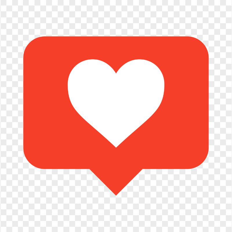 HD Old Instagram Like Notification Heart Icon PNG