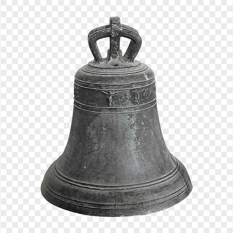 HD Old Metal Bell Transparent Background