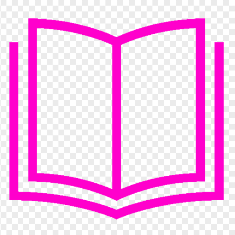 HD Open Book Pink Icon Symbol PNG