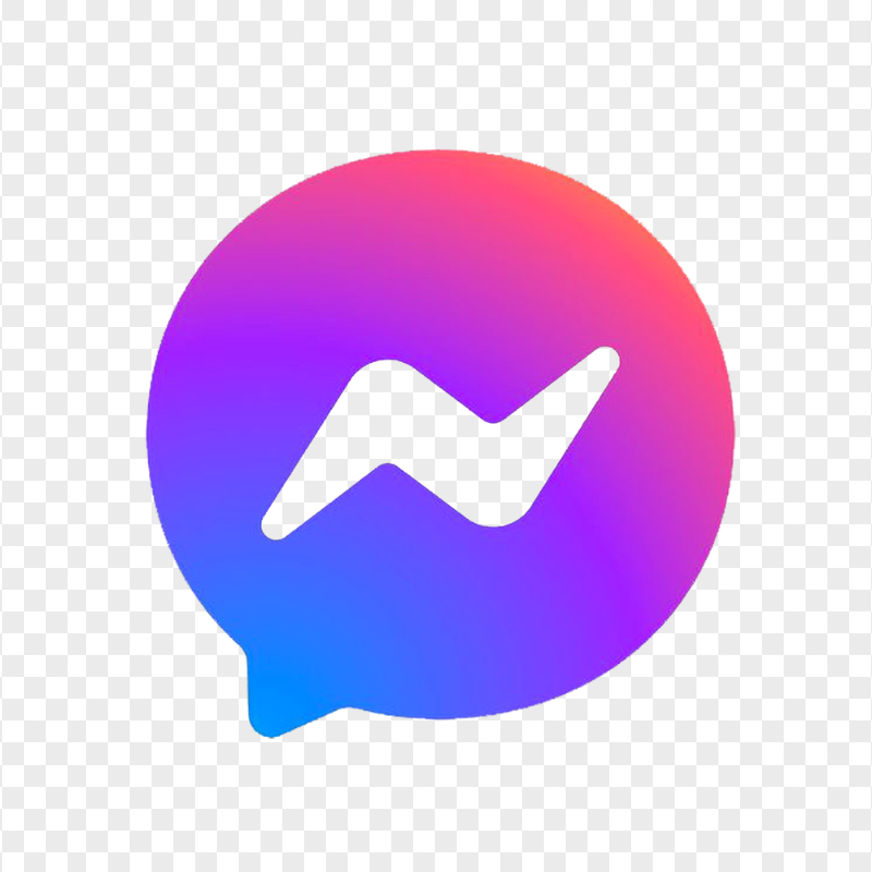 HD Outline New Facebook Messenger Icon Logo PNG