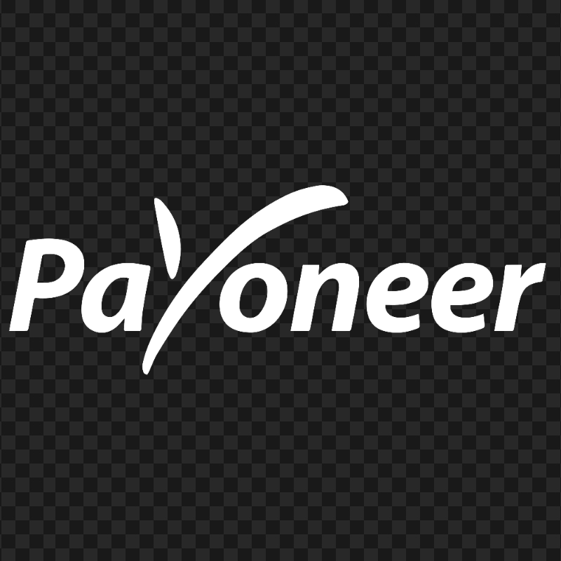 HD Payoneer White Logo Transparent PNG