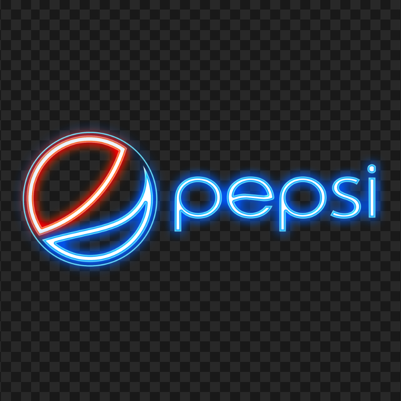 HD Pepsi Neon Logo Sign PNG