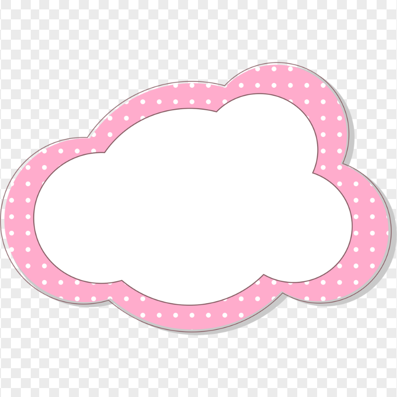 HD Pink Aesthetic Cloud PNG