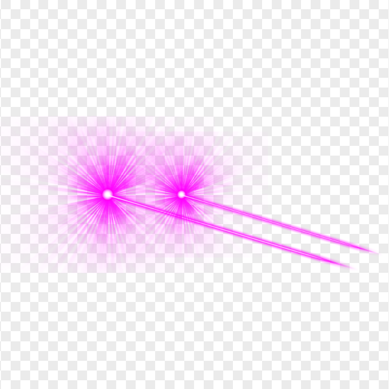 HD Pink Eyes Lazer Flare Effect Side View PNG