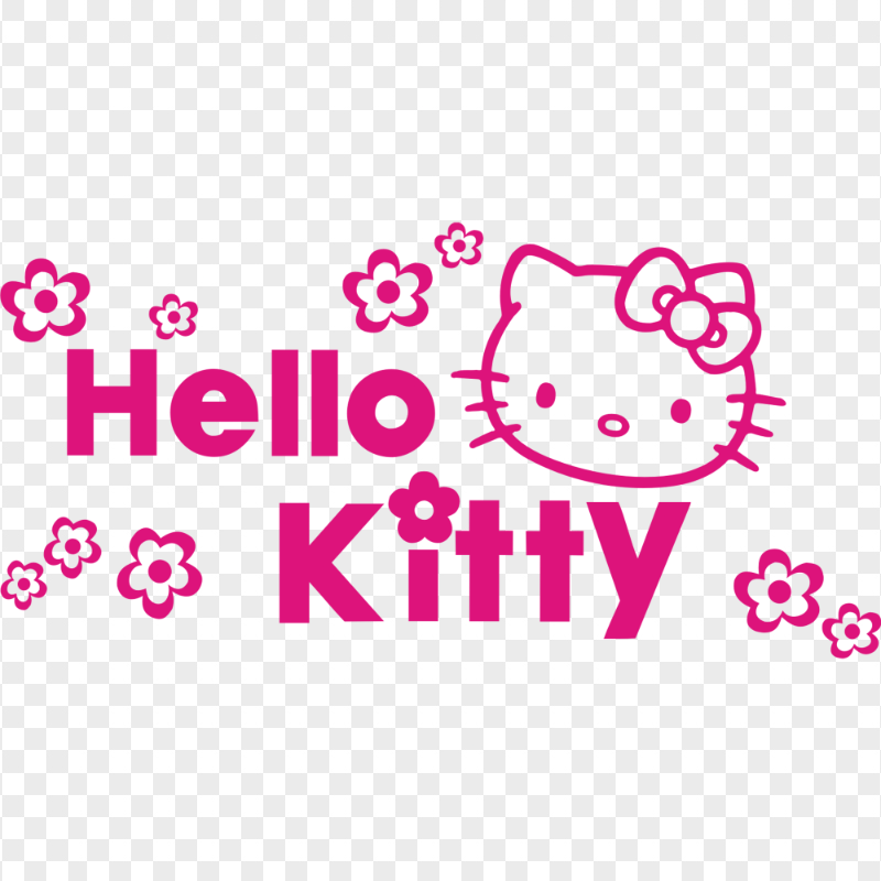 Hello Kitty Logo Color Hello Kitty Logo Color