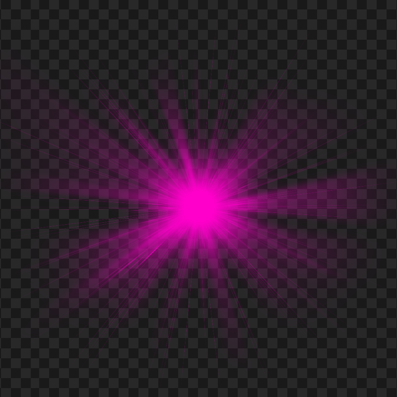 HD Pink Light Beam Transparent Background