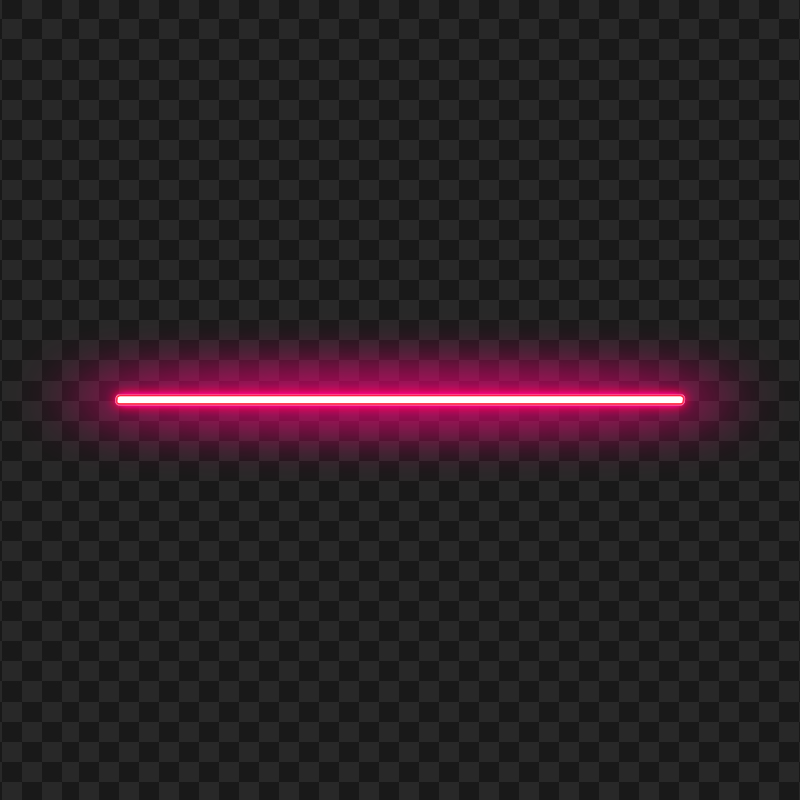 HD Pink Line Neon Glowing Light Transparent PNG