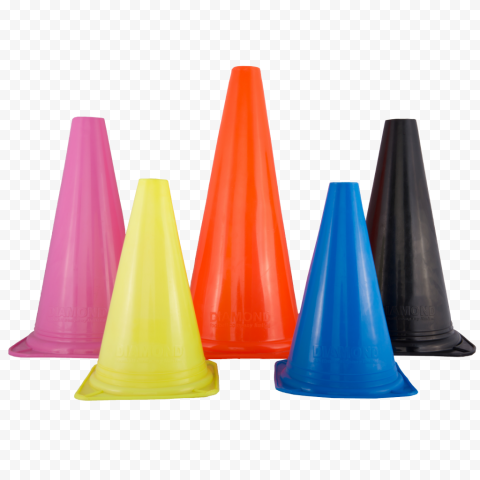 HD Plastic Sport Cones PNG