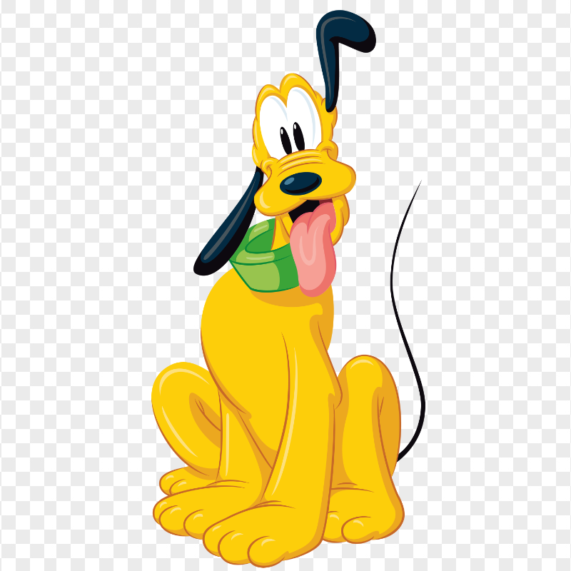 HD Pluto Mickey Mouse Dog Cartoon Character PNG