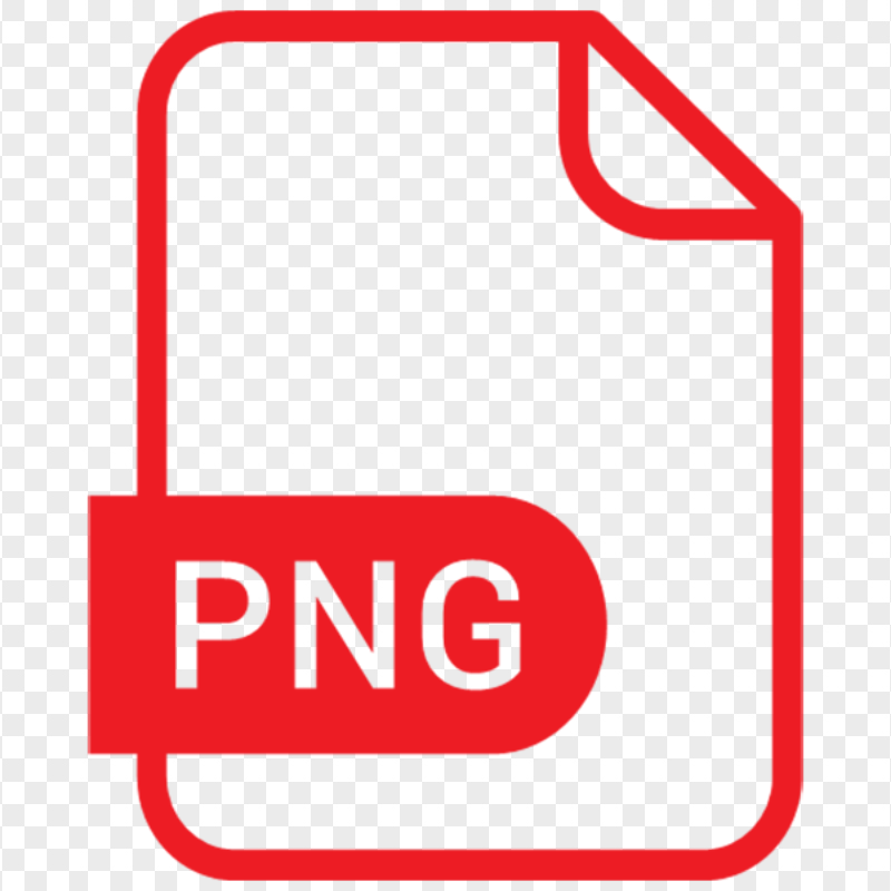 HD PNG File Red Outline Icon
