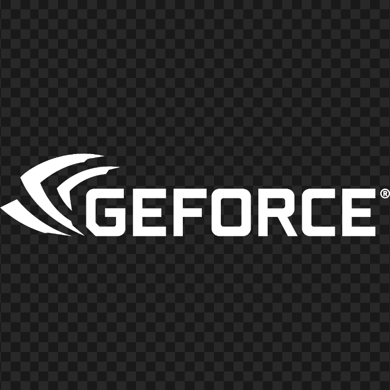 HD PNG Geforce Nvidia White Logo