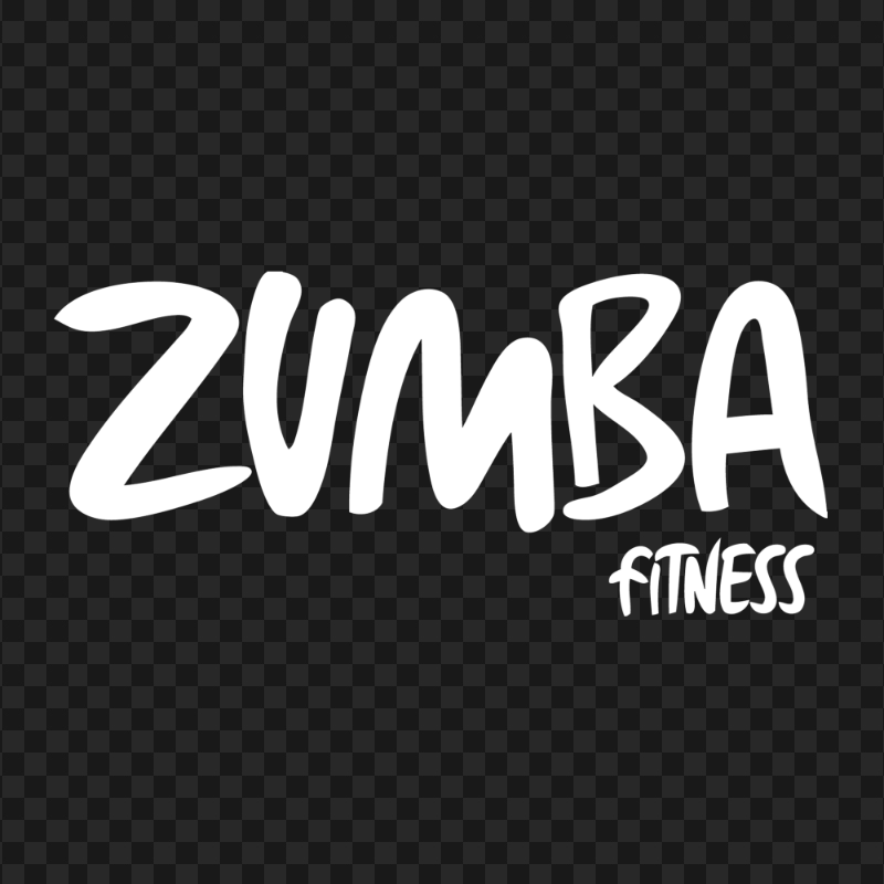 HD PNG Zumba Fitness Text White Logo
