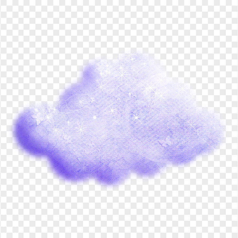 HD Purple Aesthetic Cloud PNG