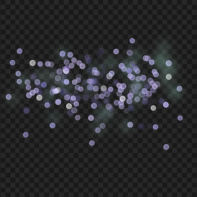 HD Purple Bokeh Light Effect PNG