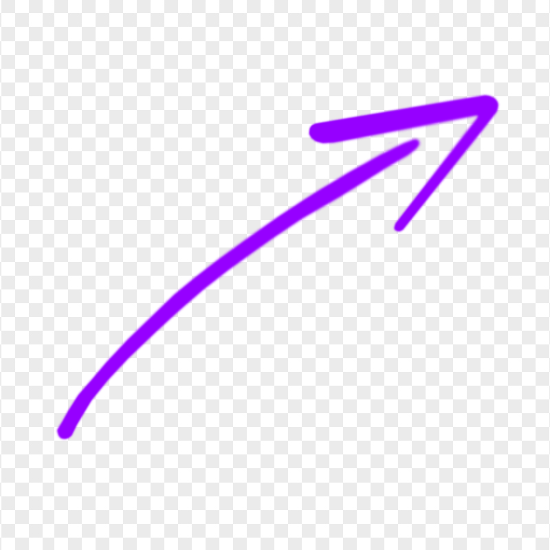 HD Purple Line Arrow PNG