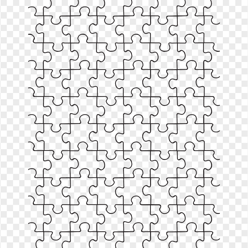 HD Puzzle Pattern Background Transparent PNG