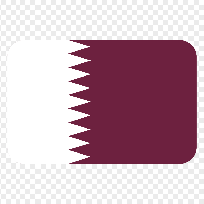 HD Qatar Flag Transparent Background