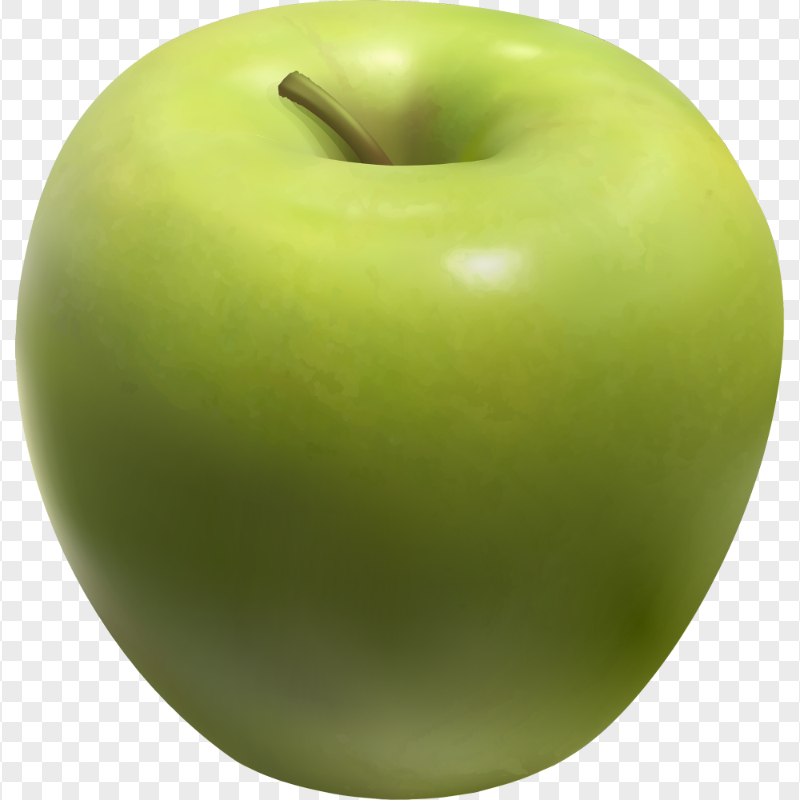 HD Real Green Apple Fruit PNG