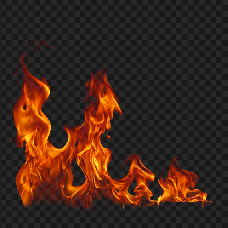 HD Real Wildfire Fire Flame Transparent PNG