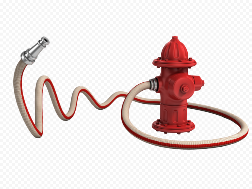 HD Realistic Fire Hose Hydrant Firefighter Safety PNG | Citypng