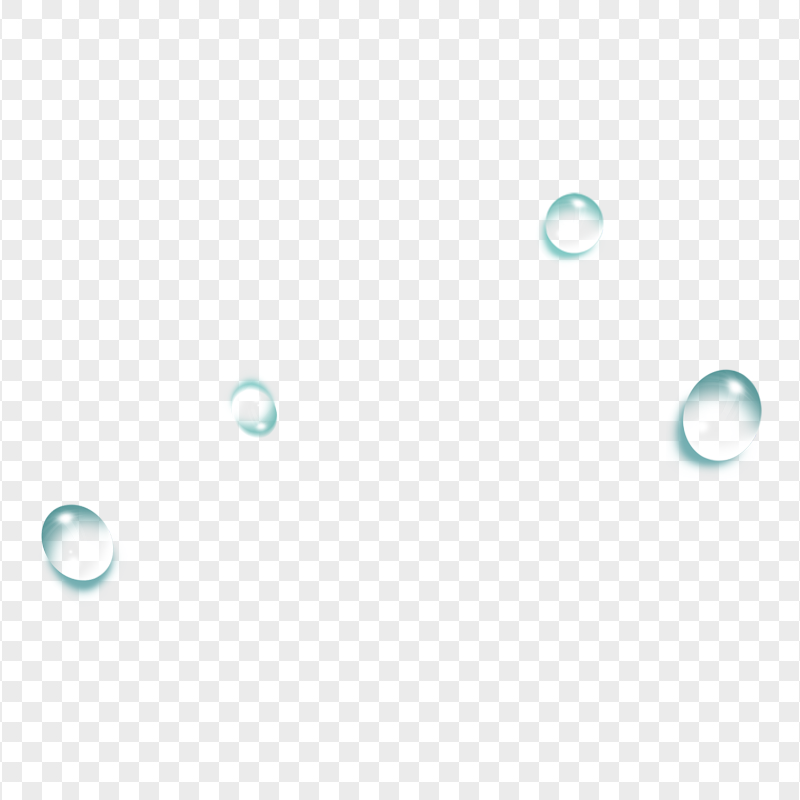 HD Realistic Water Drop Droplets Drops PNG