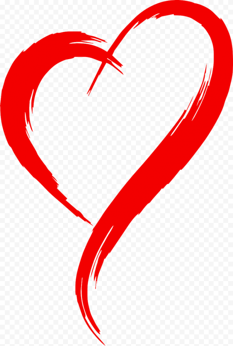 HD Red Brush Stroke Heart Shape PNG Citypng HD Red Brush Stroke Heart Shape PNG Citypng