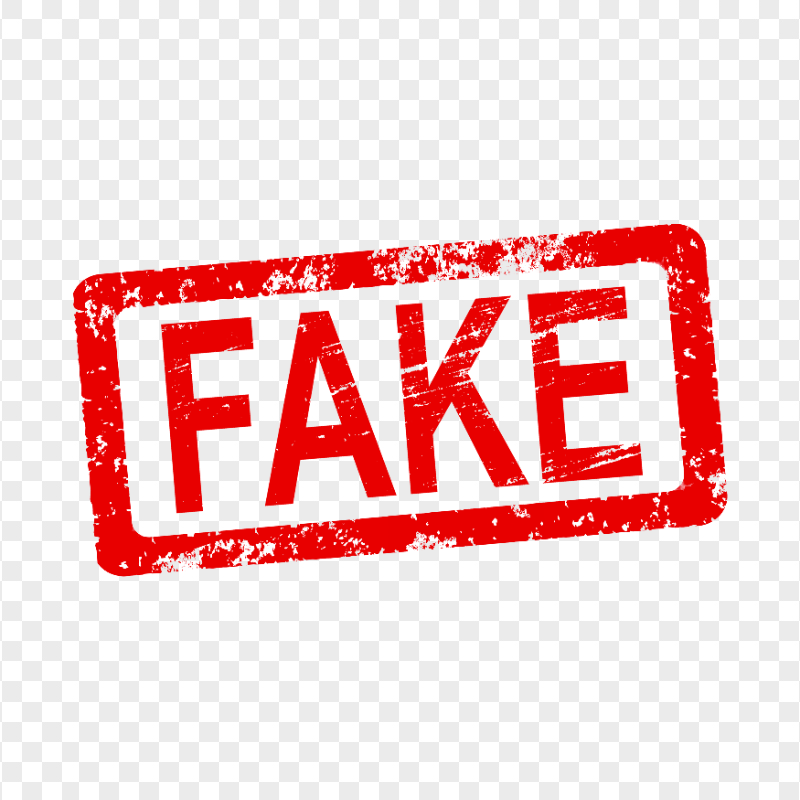 HD Red Fake Stamp PNG