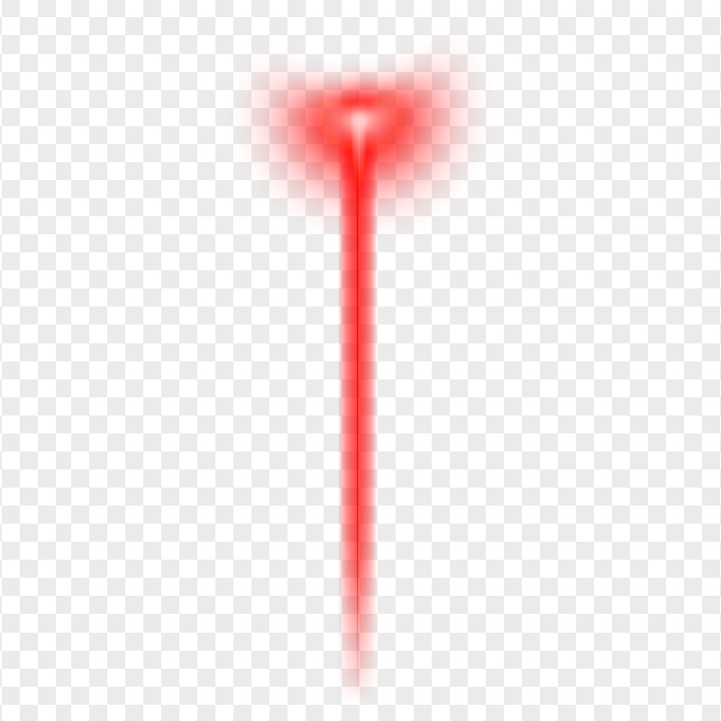 HD Red Glowing Laser Point Effect PNG