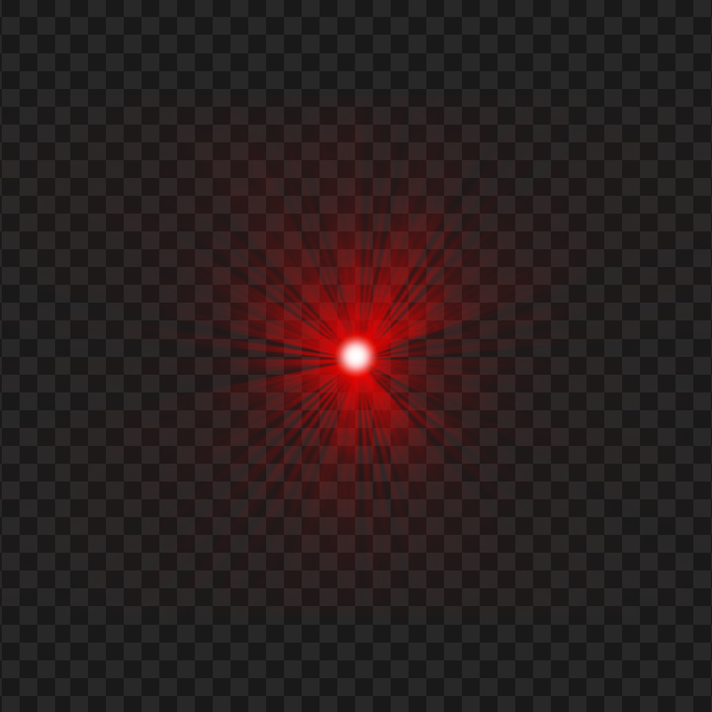 HD Red Laser Lens Flare Effect FREE PNG
