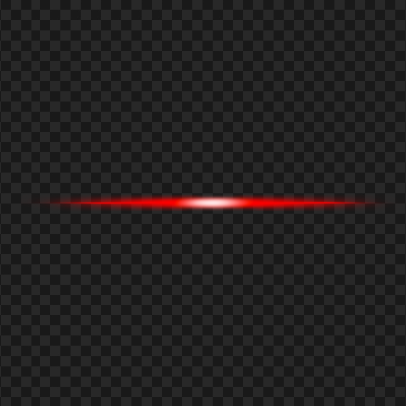 HD Red Lens Flare Line Light Effect PNG