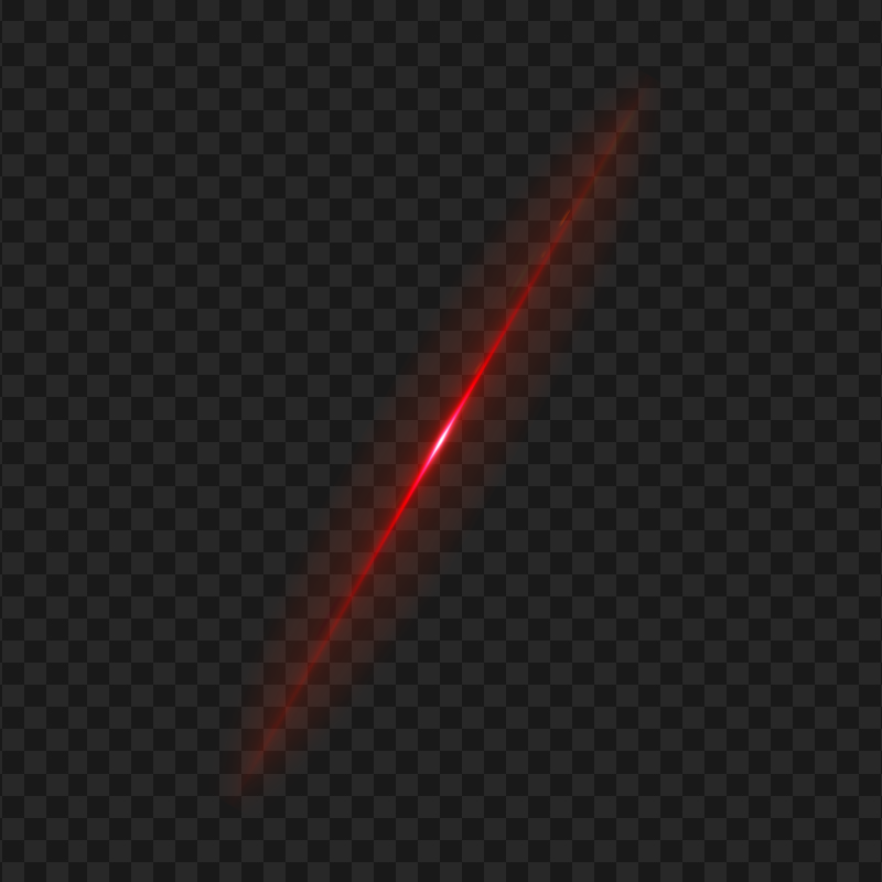 HD Red Lens Flare Line Overlay PNG