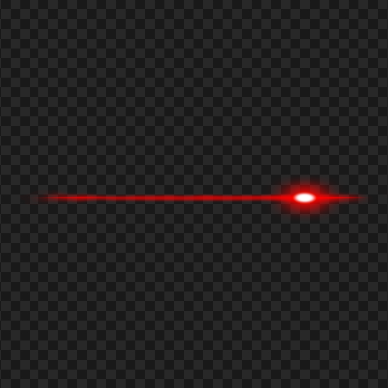 HD Red Lens Flare Line White Light In Right Effect PNG