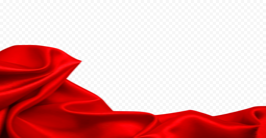 HD Red Silk Ribbon Transparent Background | Citypng