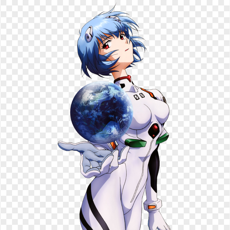 HD Rei Ayanami Anime Manga Transparent PNG