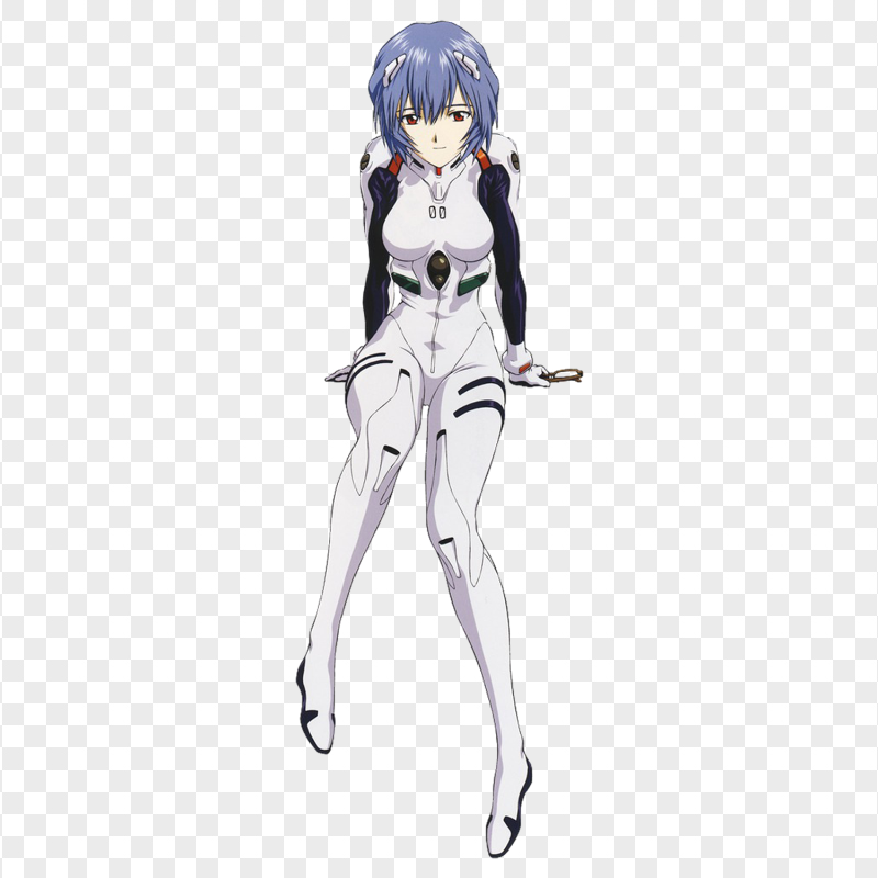 HD Rei Ayanami Full Body Transparent PNG