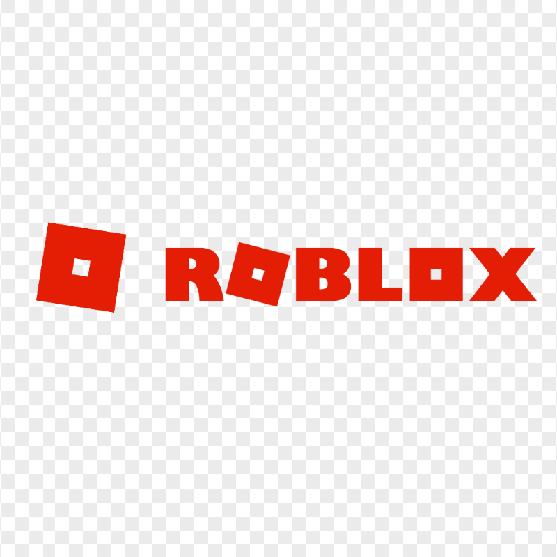 HD Roblox Horizontal Text Logo With Symbol Sign Icon PNG