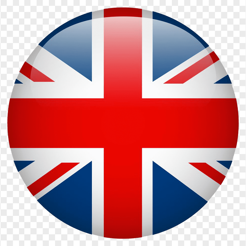 HD Round Uk United Kingdom Flag Icon PNG