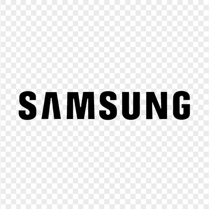 HD Samsung Black Logo Transparent Background