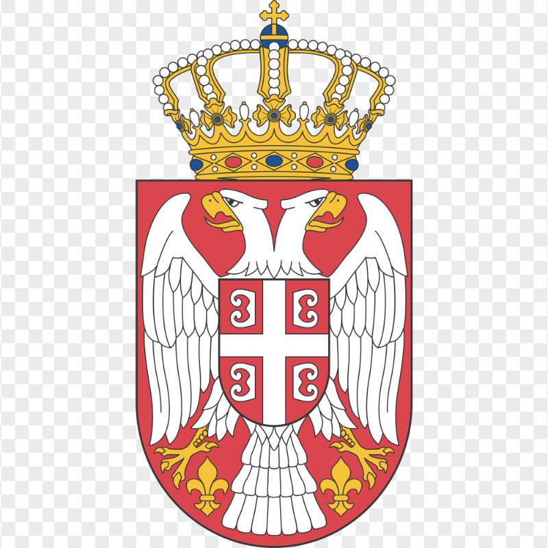 HD Serbia Coat Of Arms Logo PNG