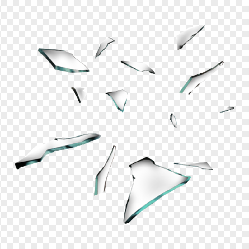 HD Shatter Broken Glass PNG