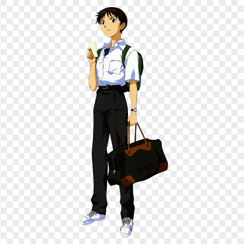HD Shinji Ikari Full Body Transparent PNG