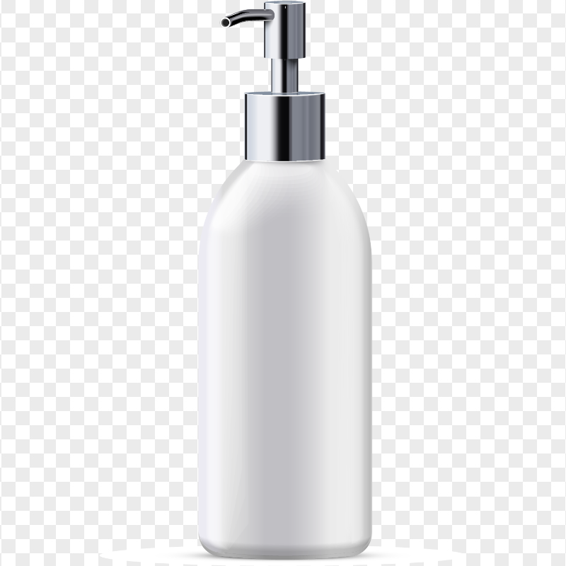 HD Soap Shampoo Liquid Pump Bottle PNG