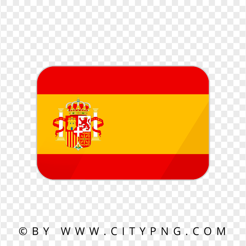 HD Spain Flag Icon Transparent Background