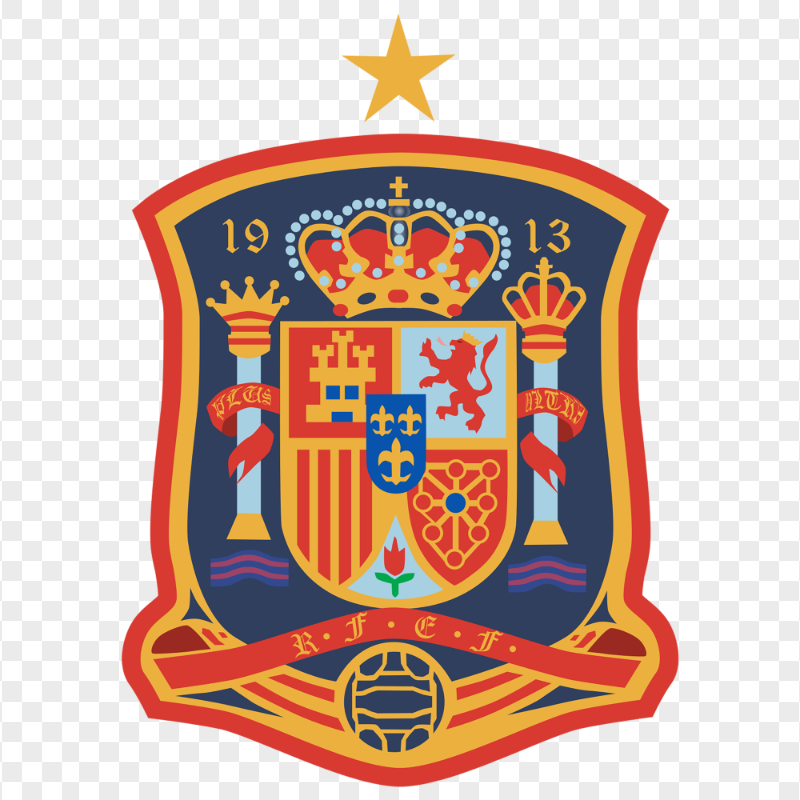HD Spain National Football Team Vector Logo PNG