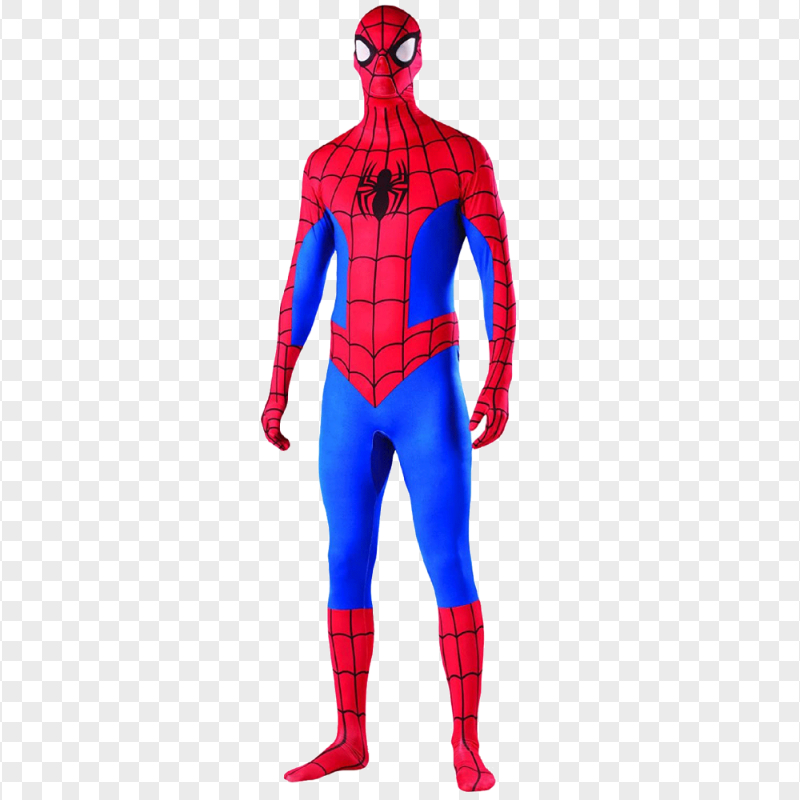 HD Spider Man Standing Costume Character PNG