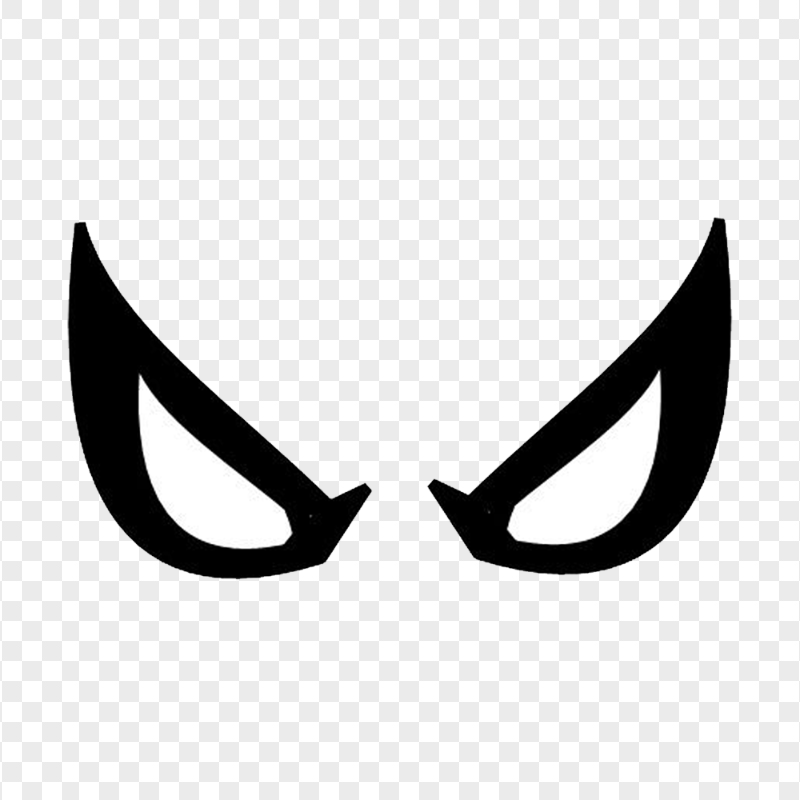 HD Spiderman Character Eyes PNG