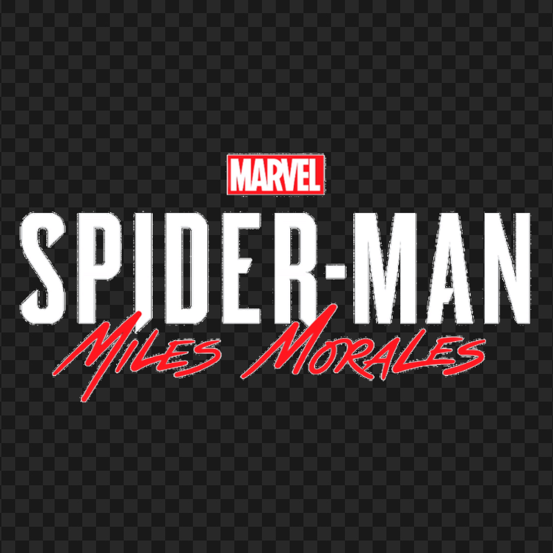 HD Spiderman Miles Morales Logo Marvel Studios PNG