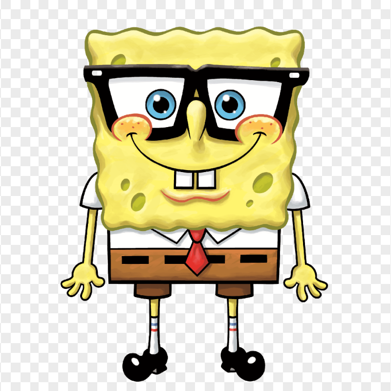 HD Spongebob Glasses Transparent PNG