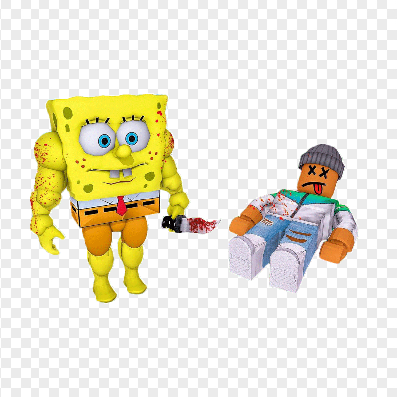 HD Spongebob Roblox Charactrers Transparent PNG